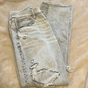 american eagle gray jeans